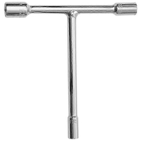 Clé à douille portable avec douille hexagonale en T à 3 voies de 8 mm, 10 mm et 12 mm (1/5)