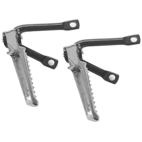 Repose-pieds arrière pour moto, 2 pièces, pédales pliables (1/5)