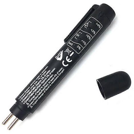 Stylo analyseur d'humidité du liquide de frein avec 5 indicateurs LED - Outil de test de freins automobiles (1/5)