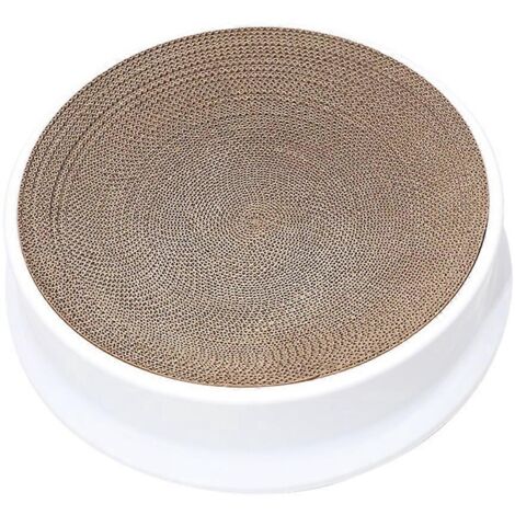 Griffoir rond en carton pour chats de petite et moyenne taille (1/5)