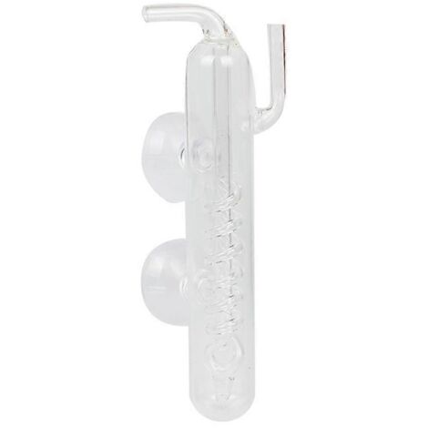 Diffuseur de CO2 en spirale, compteur de bulles, accessoires pour aquarium en verre transparent (1/5)