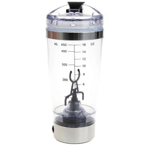 Bouteille d'eau shaker protéinée 450 ml sans BPA, mélangeur électrique automatique pour Smart Cup (1/5)