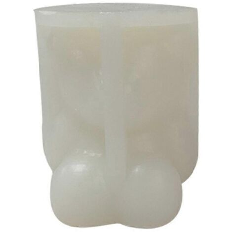 Moule en silicone 3D ours assis pour bougies, savons et décorations de gâteaux (1/5)