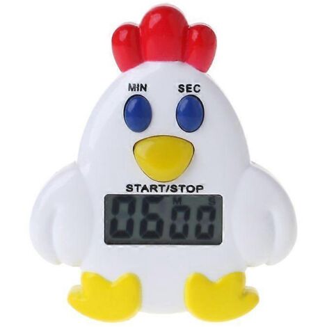 Minuteur électronique pour poulet, pain, gâteau, dessert, pâtisserie, maman, enfants, bricolage, fait main (1/5)
