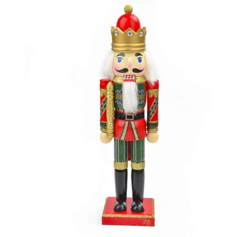 Casse-noisettes multifonctions en bois pour Noël, soldat, Nouvel An, anniversaire (1/5)