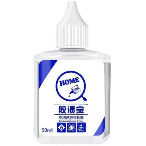 Détachant puissant pour adhésifs muraux, nettoyant et dissolvant de résidus collants. (1/5)