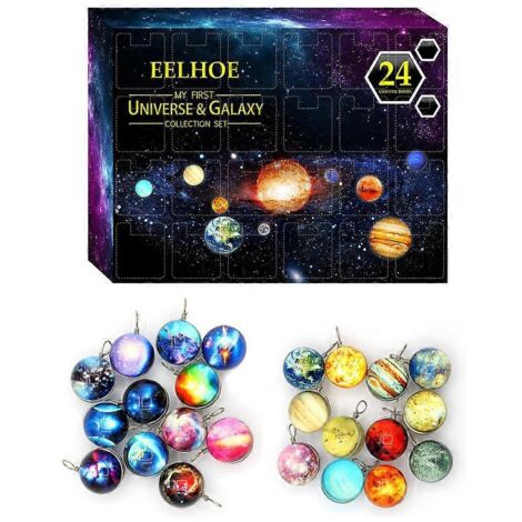 Coffret à jouets à 24 tiroirs avec compte à rebours, cadeau pour petite amie ou petit ami, ornements décoratifs (1/5)
