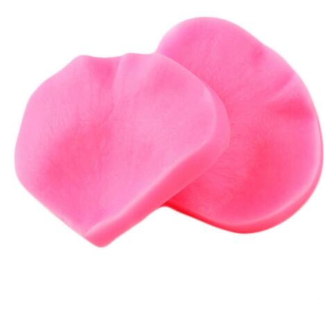 Moule en silicone souple en forme de rose, apte au contact alimentaire, pour argile, résine, céramique et bonbons. Convient pour la fabrication de bonbons à base de rose, d'argile, de résine et de cér (1/5)