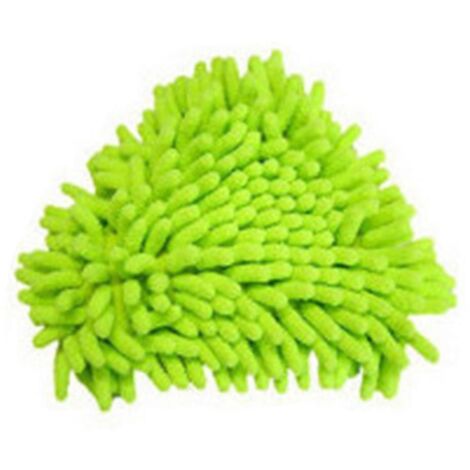 Têtes de rechange pour balai Green Mop compatibles, faciles à nettoyer et durables, en microfibre rotative (1/5)