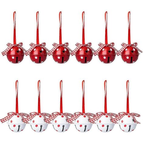 Clochettes de Noël en fer, ornement pour la maison, le restaurant ou le magasin (1/5)