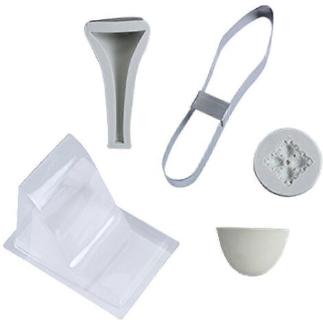 Moule en silicone en forme de talon haut pour loisirs créatifs, fondant, savon, chocolat et bonbons (3D) - à faire soi-même (1/5)