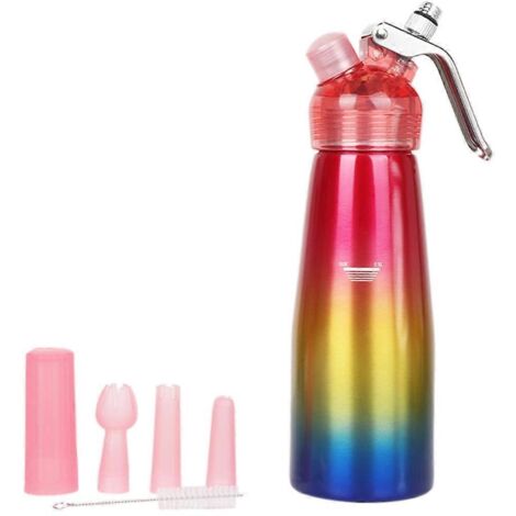 Distributeurs de crème avec 3 embouts décoratifs, étanches, grande capacité de 500 ml (1/5)