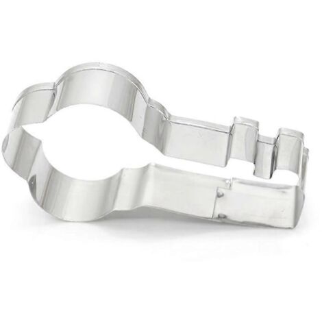 Emporte-pièce en acier inoxydable en forme de clé pour biscuits, pâtisseries et gâteaux, moule à pâtisserie DIY (1/5)