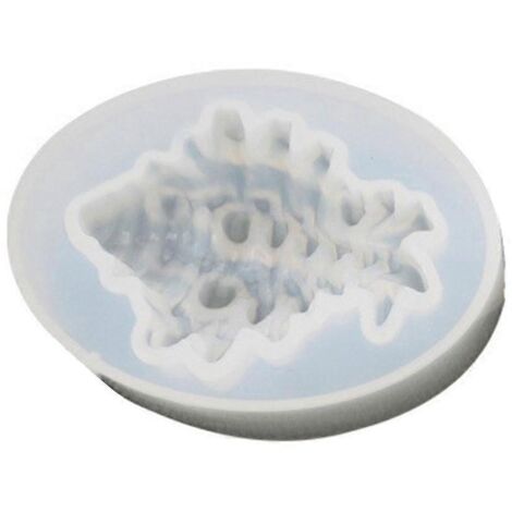 Moule en silicone 3D pour bougie en forme de conque, idéal pour la décoration de gâteaux et chocolats en résine époxy. (1/5)