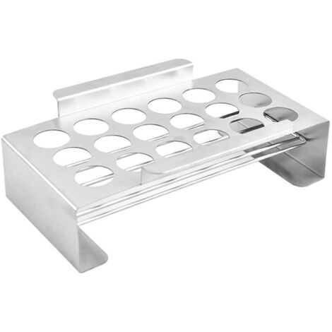 Grille de cuisson pour jalapeños, outil de barbecue, grille à rôtir à 18 trous pour la cuisson (1/5)