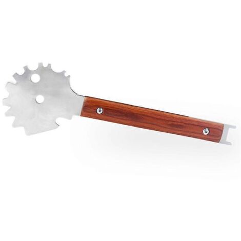 Nettoyeurs de grilles de barbecue sécuritaires, grattoirs pour grilles en acier inoxydable (1/5)