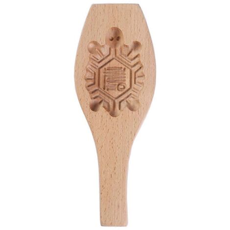 Moule en bois pour gâteaux de lune, biscuits, tartes à la citrouille et autres pâtisseries à faire soi-même. Décoration pour fondant et gâteaux. (1/5)