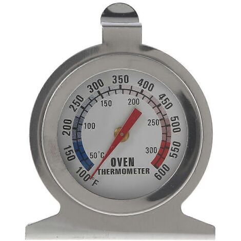 Thermomètre de four en acier inoxydable pour la maison, avec cadran pour la température des aliments, de la viande et des aliments. (1/5)
