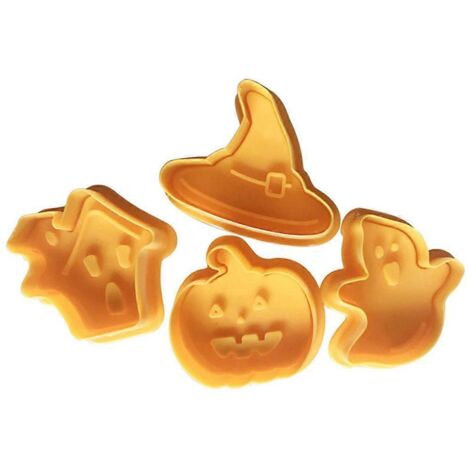 Moule à biscuits DIY Décoration de gâteau amusante à faire soi-même, style dessin animé, outils rigolos, cadeau d'Halloween (1/5)