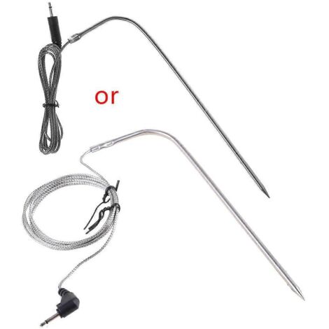 Kit de thermomètre numérique, sonde de rechange, outils de cuisine en acier inoxydable (1/5)
