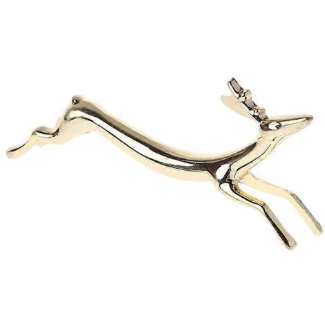 Support à baguettes en alliage de zinc en forme de cerf courant, repose-cuillère, repose-fourchette et repose-couteau. Rangement pour baguettes, cuillères, fourchettes et couteaux.