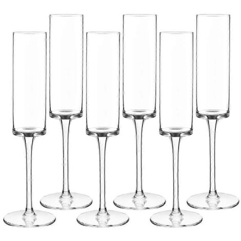 Verres à champagne jetables en acrylique transparent pour fêtes, coupes à champagne en acrylique pour toasts (1/5)