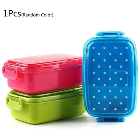 Boîte à repas portable, boîte à sushis Bento pour micro-ondes, boîte à fruits pour bébé étanche (1/5)