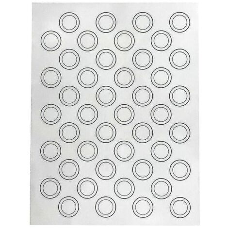Tapis de cuisson antiadhésif en silicone, plaque de cuisson, outils de pâtisserie, tapis à macarons (1/5)