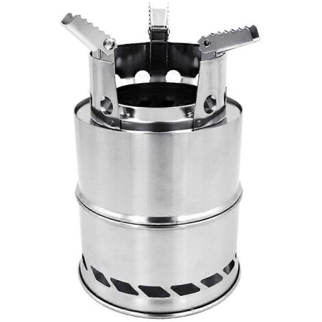 Four à flamme nue détachable, réchaud de camping/barbecue, mini-réchaud rond portable, plaque chauffante, four de voyage, réchaud de cuisine pour la maison ou (1/5)