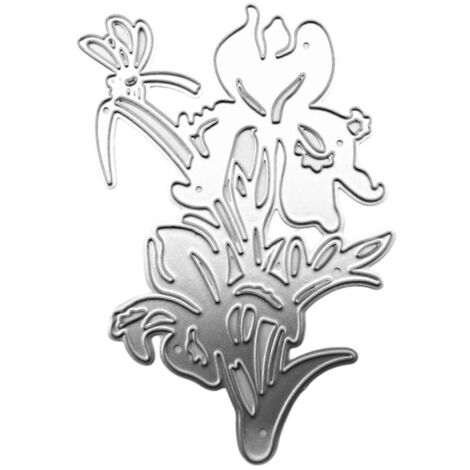 Pochoirs de découpe en métal à motif floral pour scrapbooking, album DIY, tampon, papier et cartes (1/5)