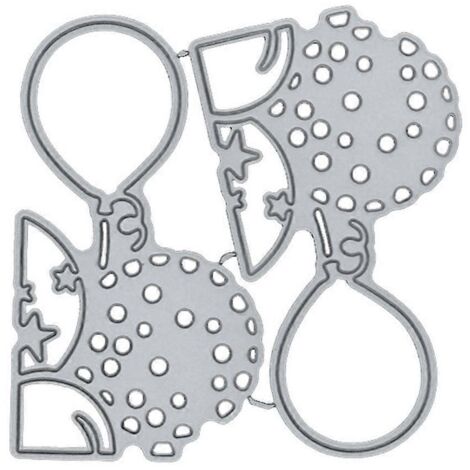 Matrices de découpe en métal pour fleurs et herbes, tampons et pochoirs à faire soi-même (1/5)