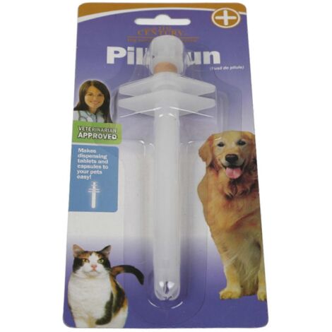 Seringue pour pilules pour animaux avec embout cruciforme, distributeur de pilules pour animaux. (1/5)