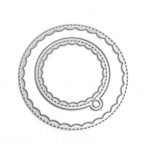Pochoirs de découpe en dentelle pour scrapbooking, gaufrage, papier cartonné, loisirs créatifs et décoration (1/5)