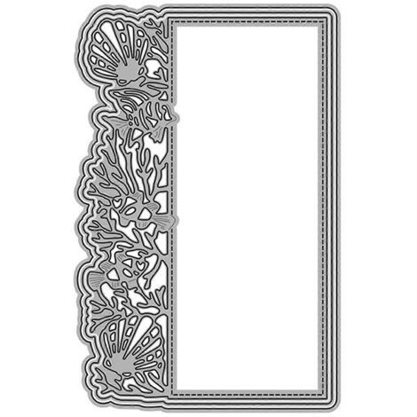 Matrices de découpe en métal pour cadres coquillages, loisirs créatifs, scrapbooking, gaufrage (1/5)