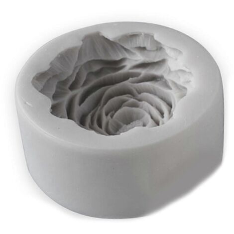 Moule en silicone en forme de grande pivoine pour la fabrication de bougies et de savons - Kit complet d'outils et de fournitures (1/5)