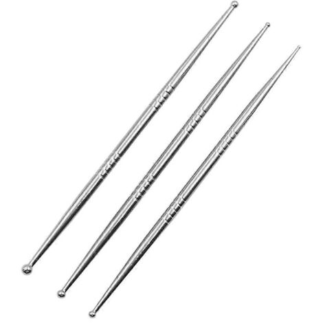 Ensemble de spatules à sculpter la cire en acier inoxydable, outil de sculpture pour poterie polymère (1/5)