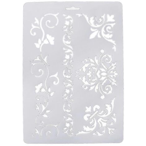 Pochoirs superposés pour album de scrapbooking, dessin, peinture, gabarit en papier, moule DIY (1/5)
