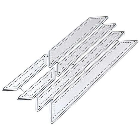 Matrices de découpe à bordure en relief pour la décoration de journaux intimes, d'albums photo et autres créations en papier. (1/5)