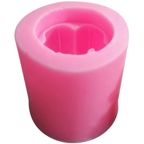 Moules en silicone 3D en forme d'ours en forme de cœur pour bougies, savons artisanaux, gâteaux, chocolats et bonbons, décoration DIY en résine époxy. (1/5)