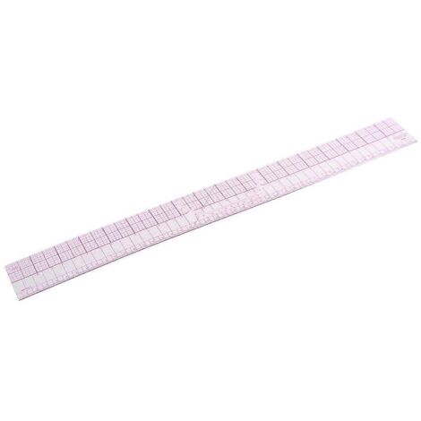 Règle de gradation multifonctionnelle en plastique pour la confection de vêtements et la couture. (1/5)