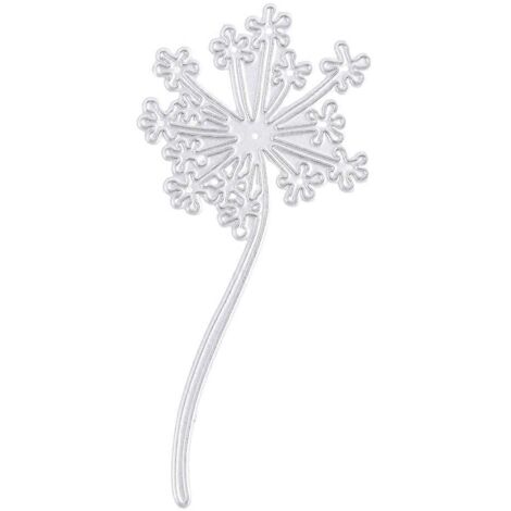 Pochoirs de découpe en métal Pissenlit pour scrapbooking, album, tampon, carte, broderie (1/5)