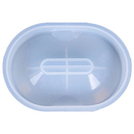 Moule en résine pour porte-savon, porte-savon fait main, moules en silicone pour plateau à bijoux DIY (1/5)
