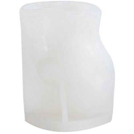 Moule à bougie géométrique en silicone pour la fabrication de bougies, réutilisable, pour résine. (1/5)