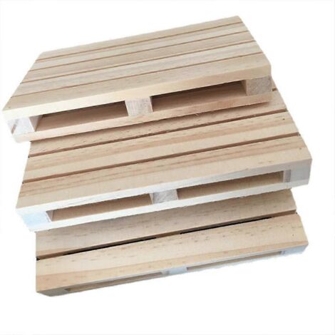 Dessous de verre en palette de bois pour bars, restaurants, cafés et tables de cuisine (1/5)