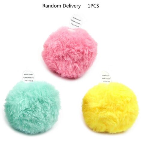Balle en peluche interactive et sonore pour chat, diamètre 5,5 cm (2,17 pouces), idéale pour les jeux de pattes. (1/5)