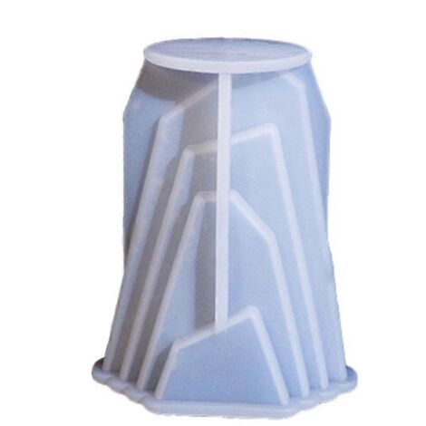 Moule en silicone réutilisable pour la fabrication de bougies en résine époxy. (1/5)