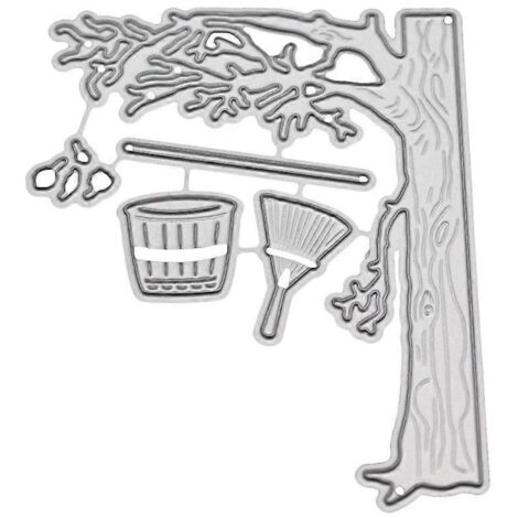 Pochoirs de découpe en métal d'automne pour scrapbooking, album photo, tampons et gaufrage de cartes en papier (1/5)