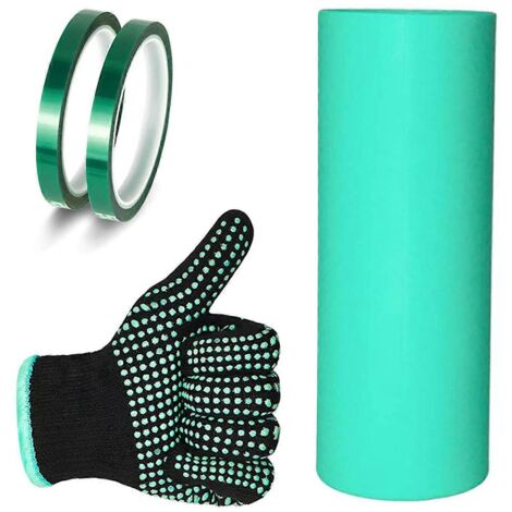 Ruban de transfert pour presse à chaud à sublimation pour gobelets, ensemble de gants résistants à la chaleur (1/5)
