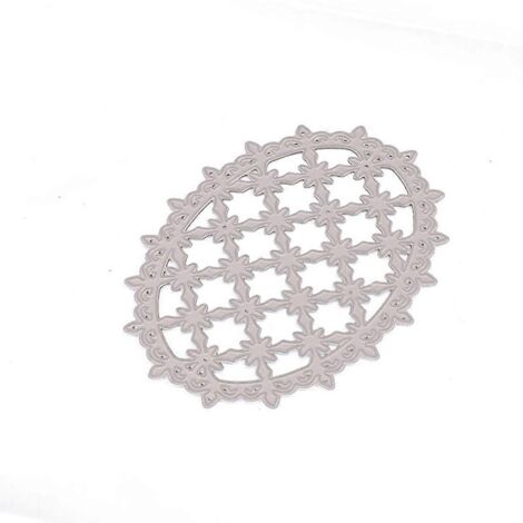Pochoirs de découpe à motifs grillagés pour scrapbooking, gaufrage, albums et cartes en papier. (1/5)