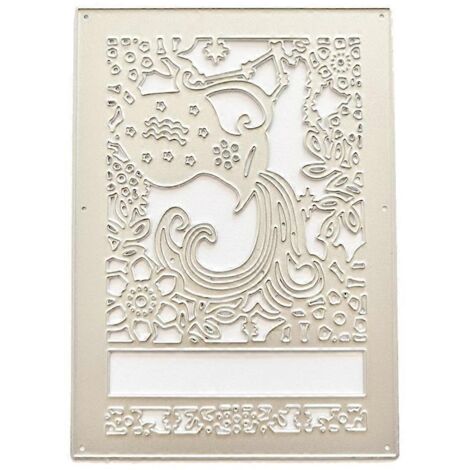 Matrices de découpe en métal pour vase à fleurs, scrapbooking, pochoirs, découpes, gaufrage de cartes, bricolage (1/5)